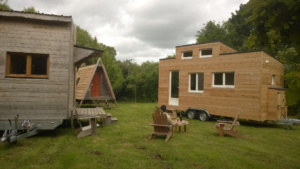 Village de Tiny house : écologique
