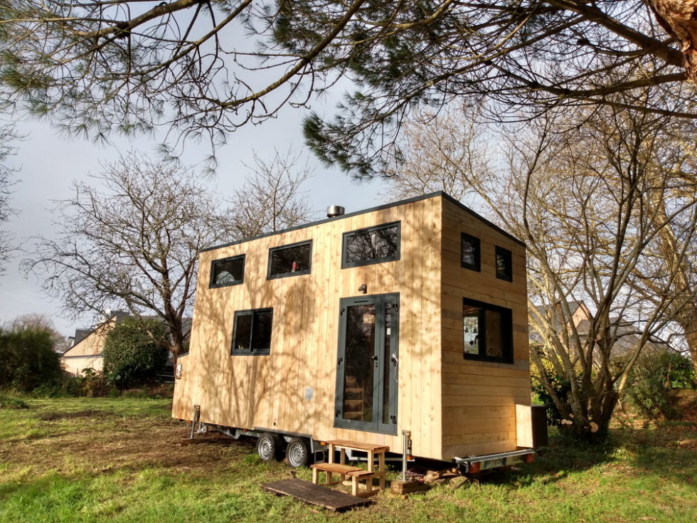Tiny House Pour Famille De 6 Vivre en famille en tiny house | Atelier Bois d'ici