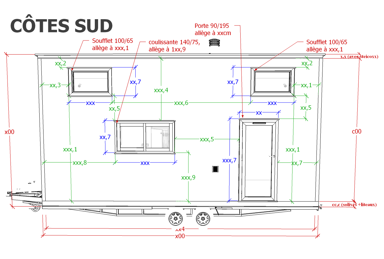 Plans et côtes techniques